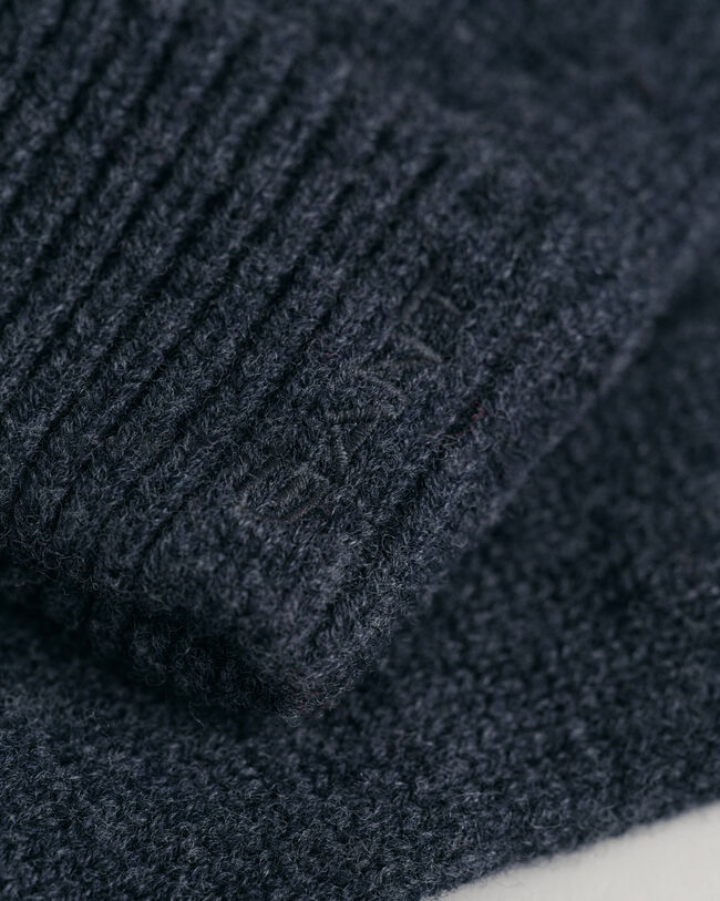 Guantes de punto en lana