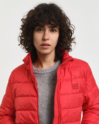 Chaqueta de plumón ligero con logotipo