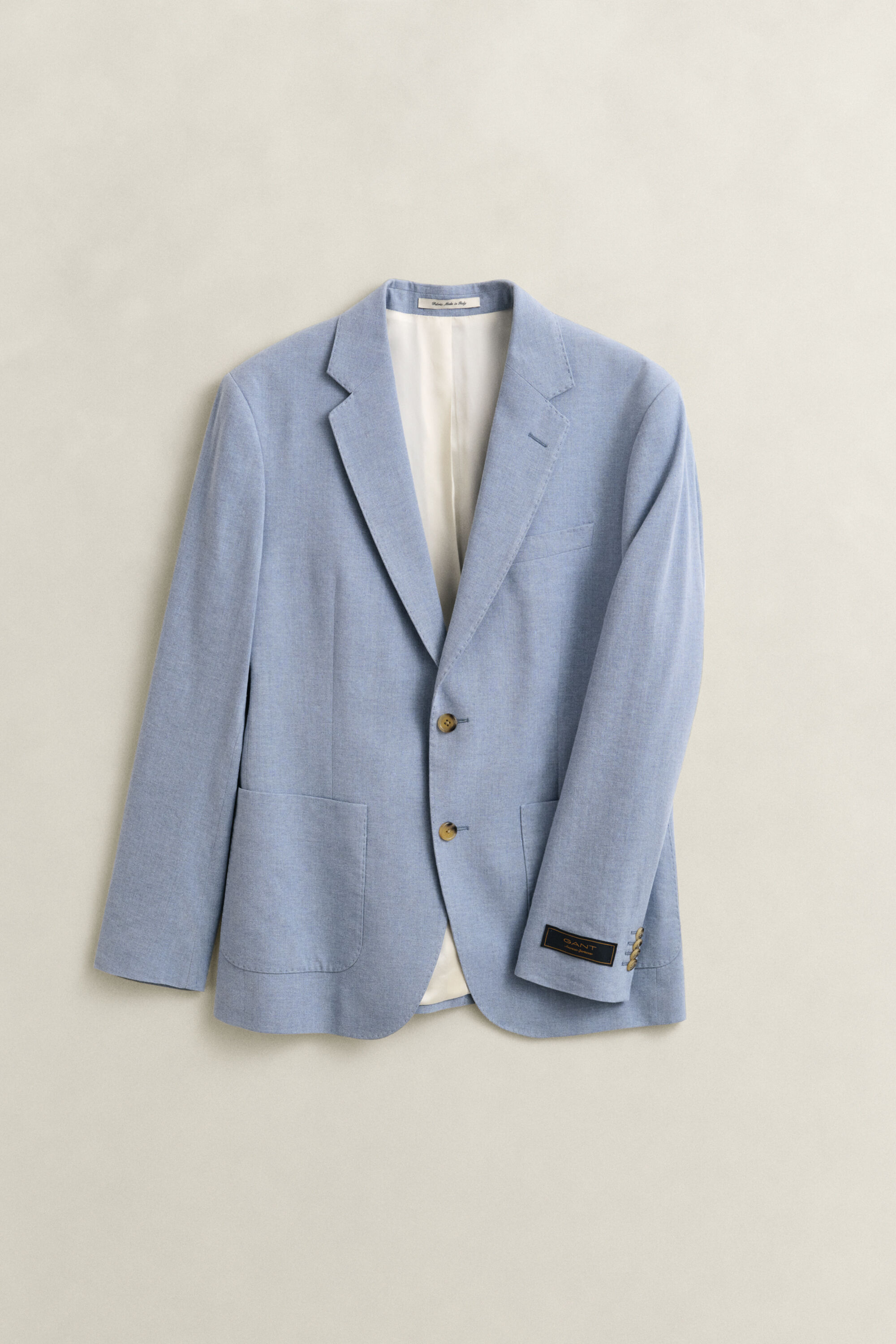 Chaqueta de traje de mezcla de lino