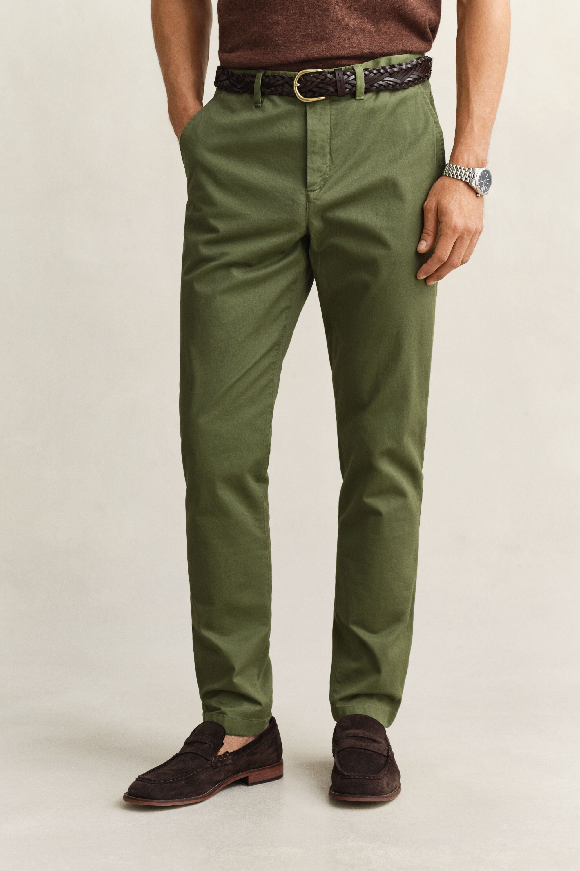 Pantalones chinos Slim Fit clásicos