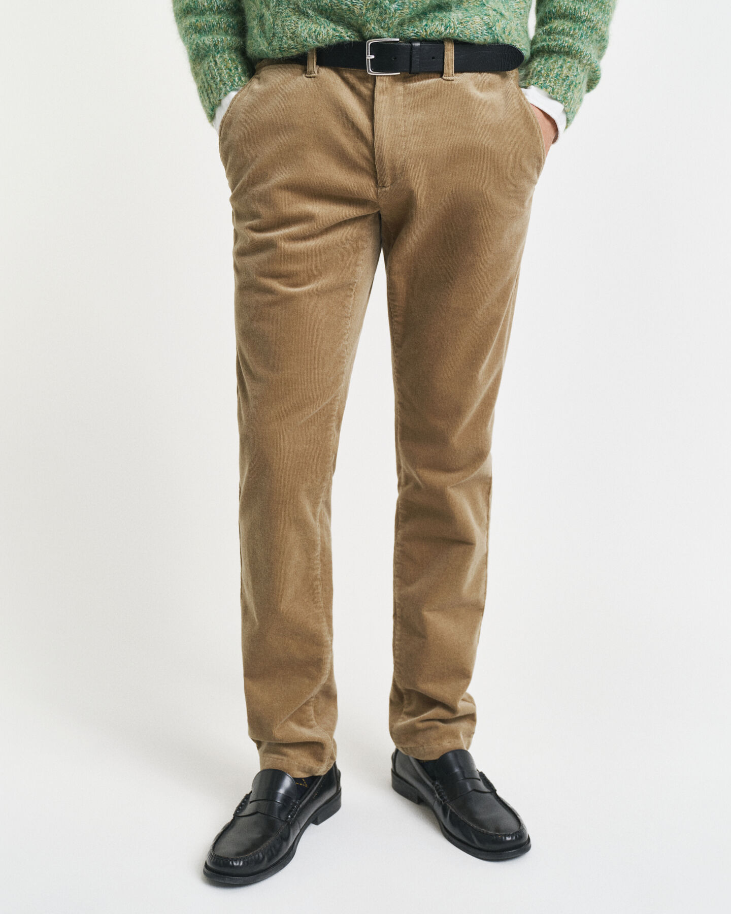 Pantalones chinos Slim Fit de pana