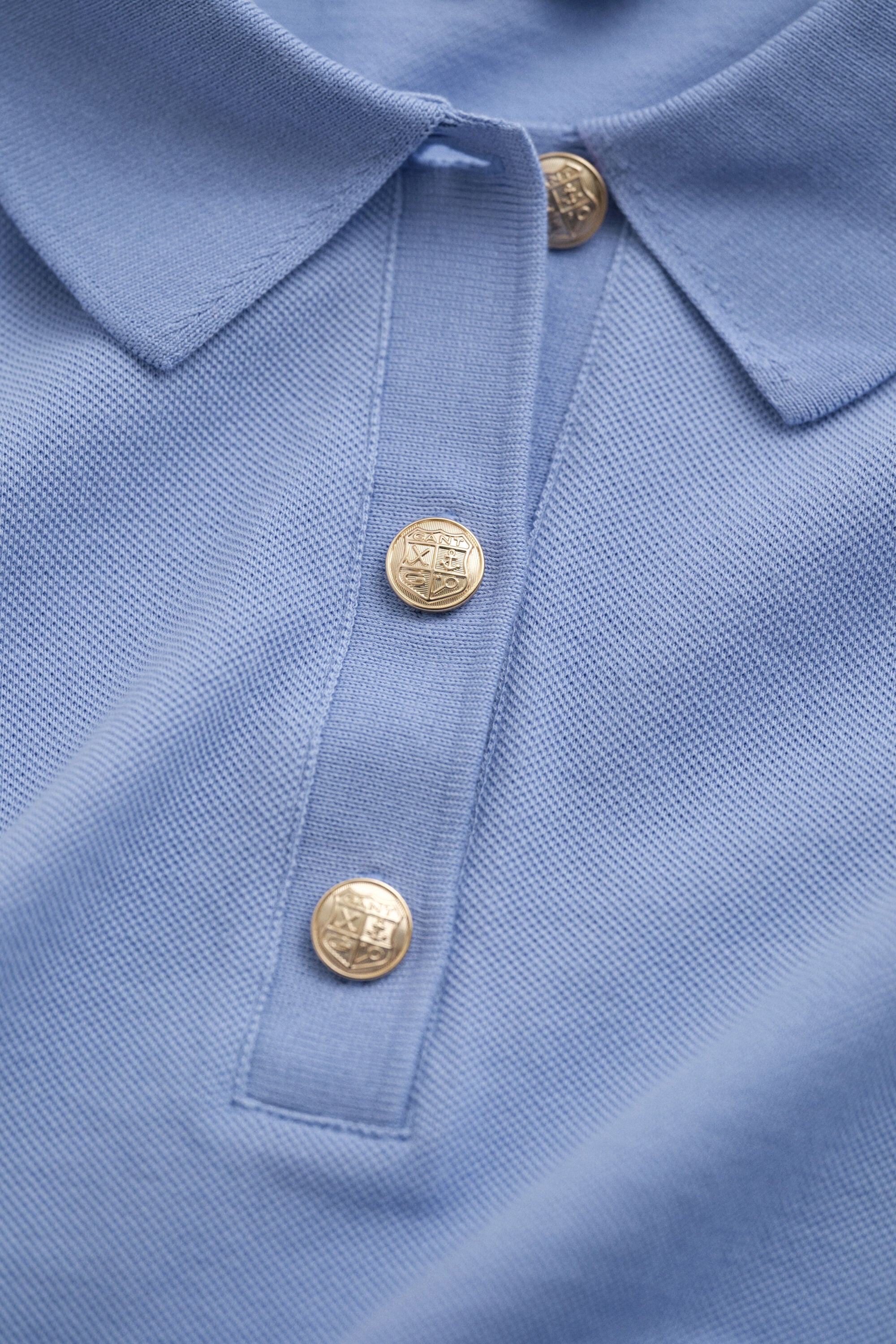Polo de manga larga de piqué