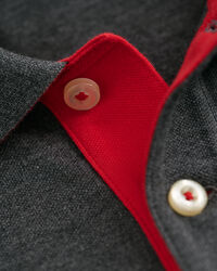 Rugger de piqué en contraste