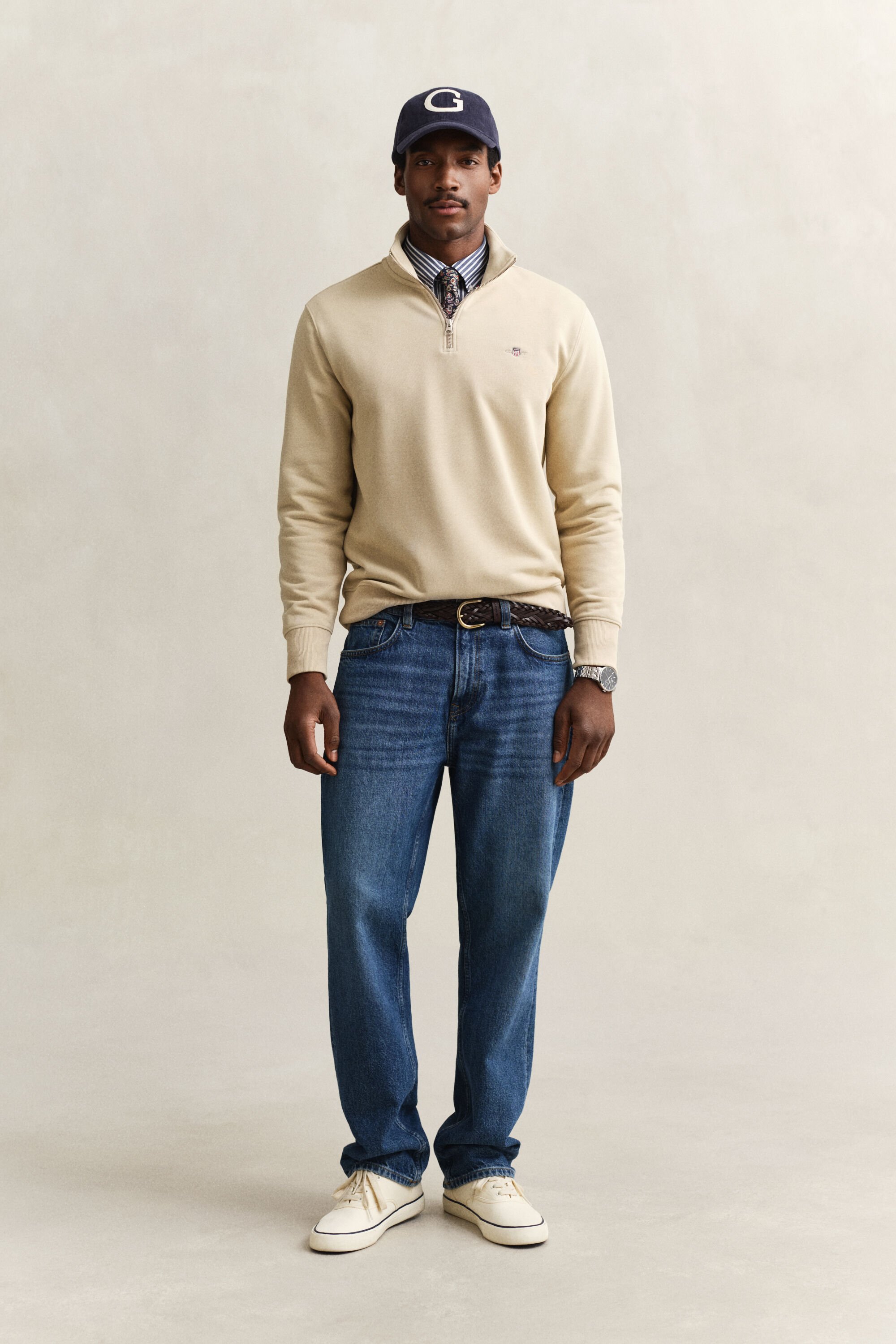 Sudadera Shield con media cremallera