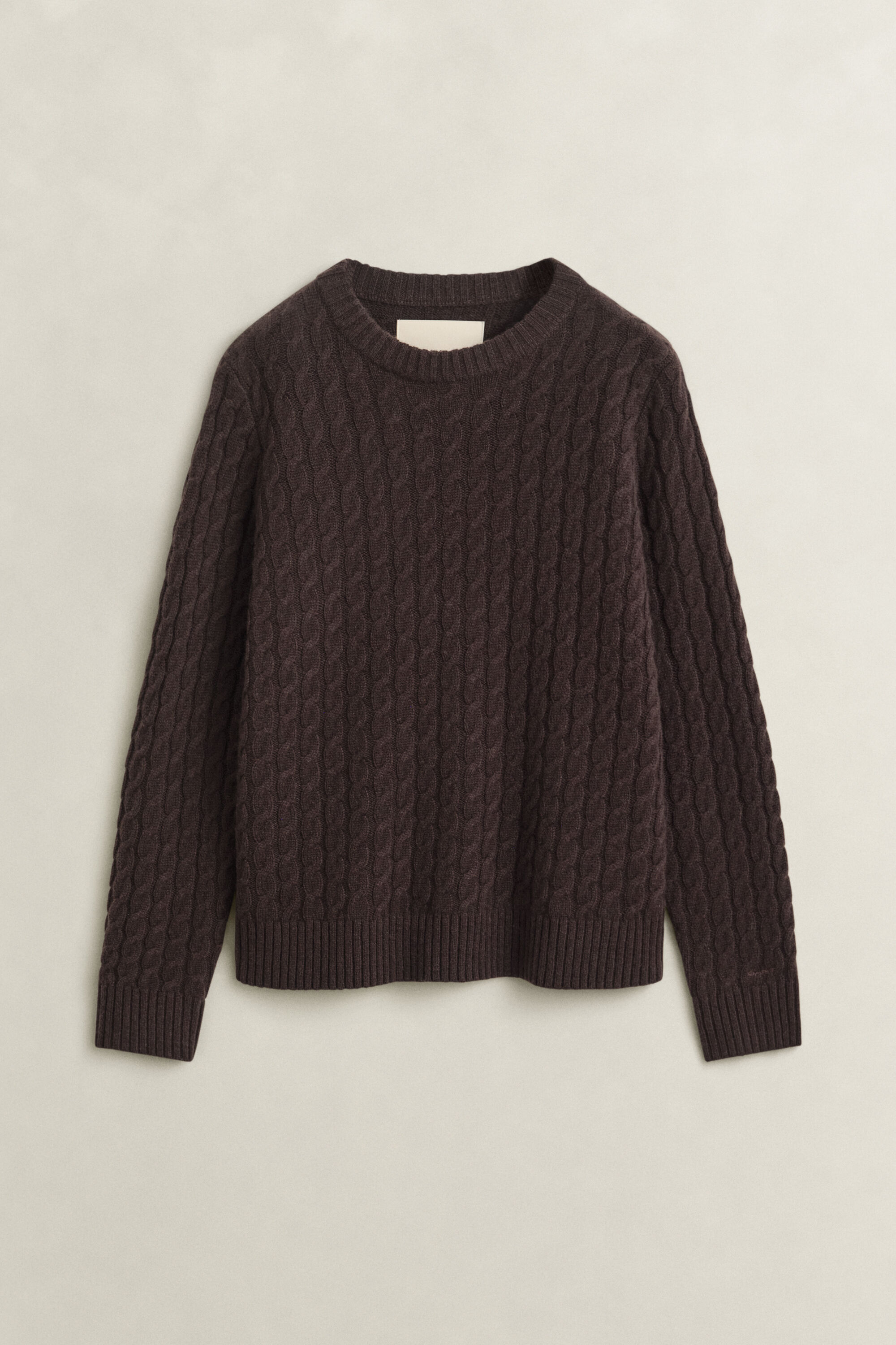 Jersey de punto de ochos de cachemir