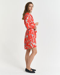 Vestido camisero con estampado Sailing