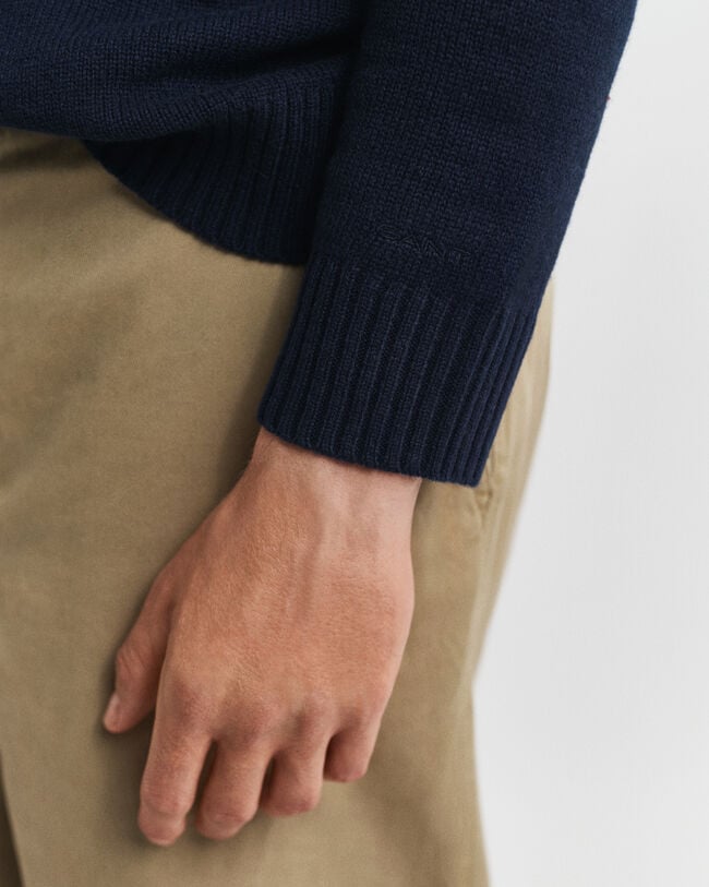 Sudadera con capucha en mezcla de cachemir