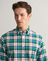 Camisa Oxford Regular Fit a cuadros