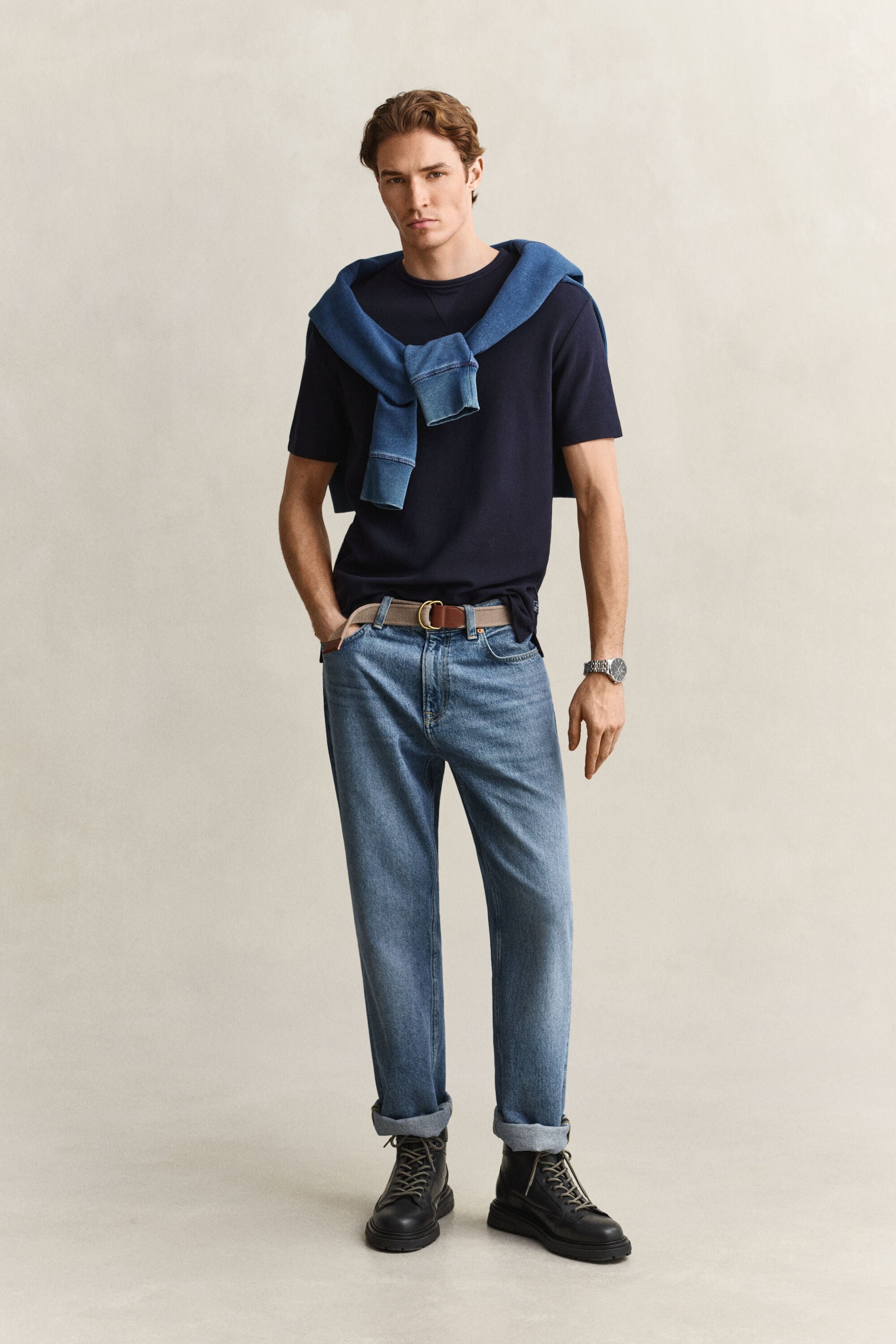 Camiseta texturizada