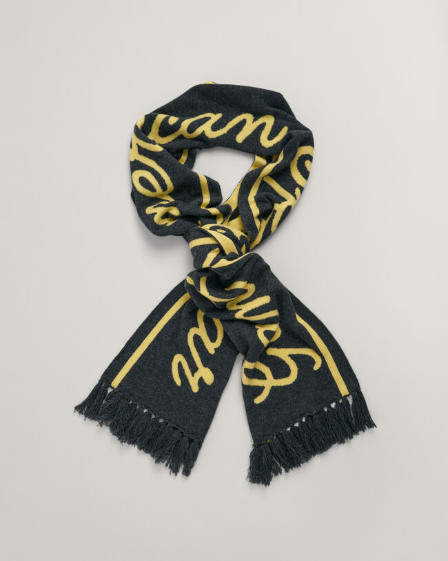 Bufanda en jacquard GANT Varsity