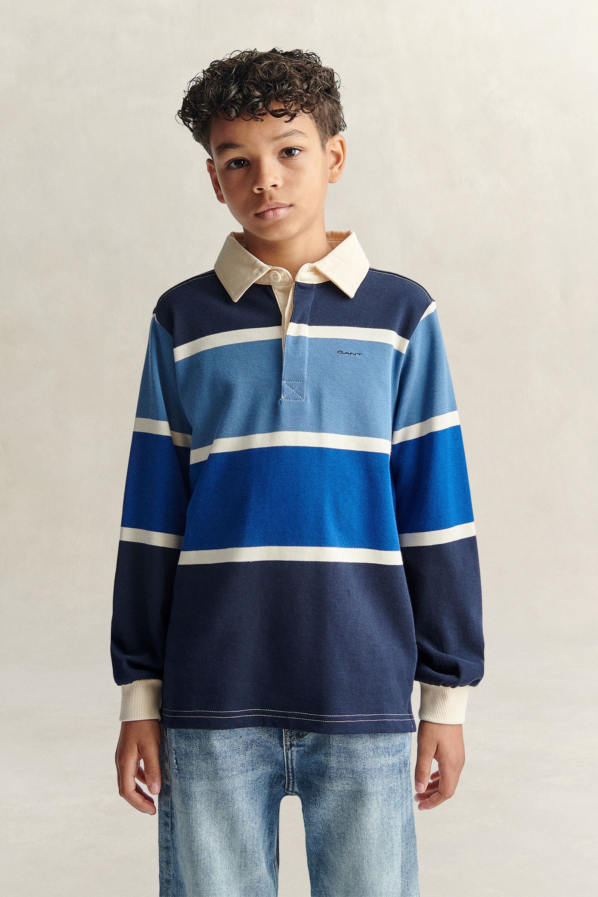Rugger de rayas Graphic Teen Boys