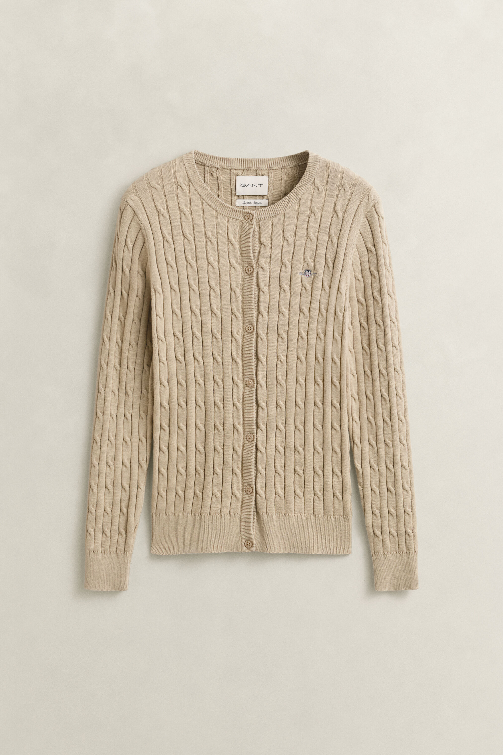 Cárdigan de punto de ochos