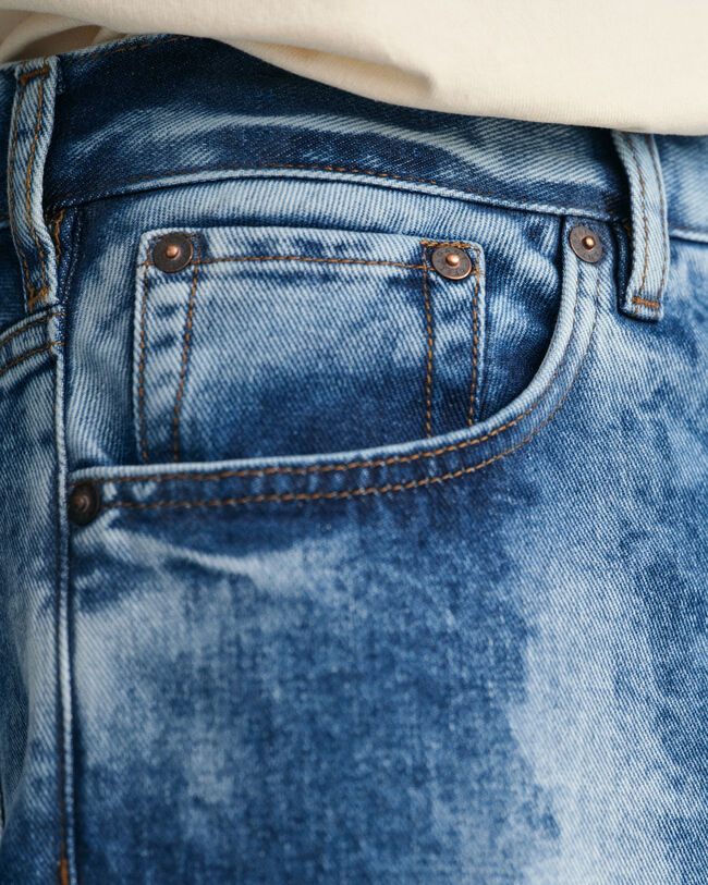 Vaqueros decolorados