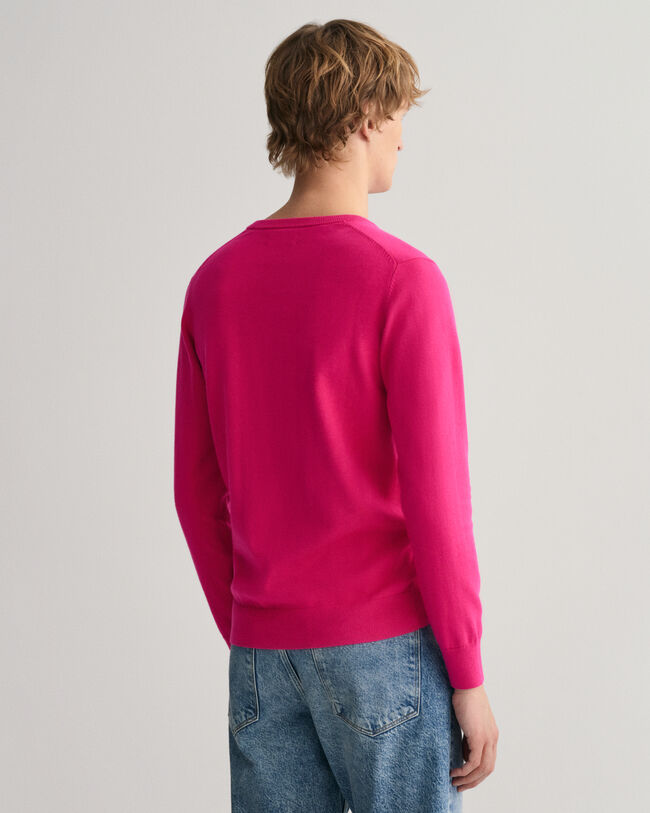 Jersey de cuello de pico y algod&oacute;n Classic