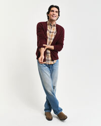 C&aacute;rdigan en mezcla de lana