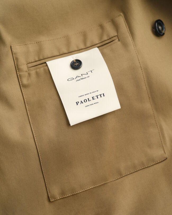 Gabardina de algodón grueso