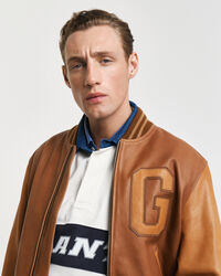GANT Varsity Jacket de piel