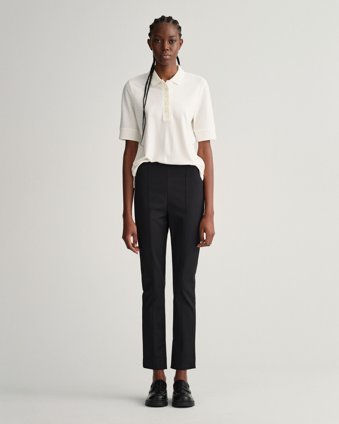 Pantalones de vestir con jaretas