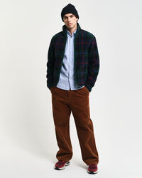 Chaqueta polar a cuadros