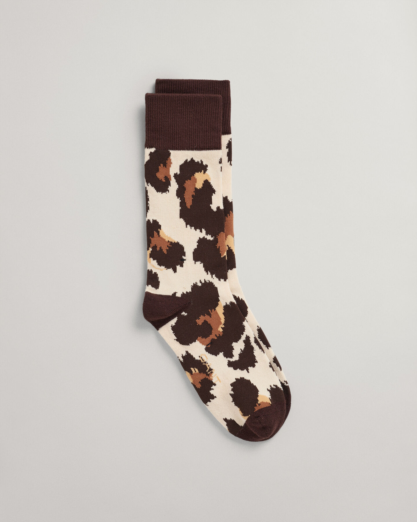 Calcetines con estampado de leopardo