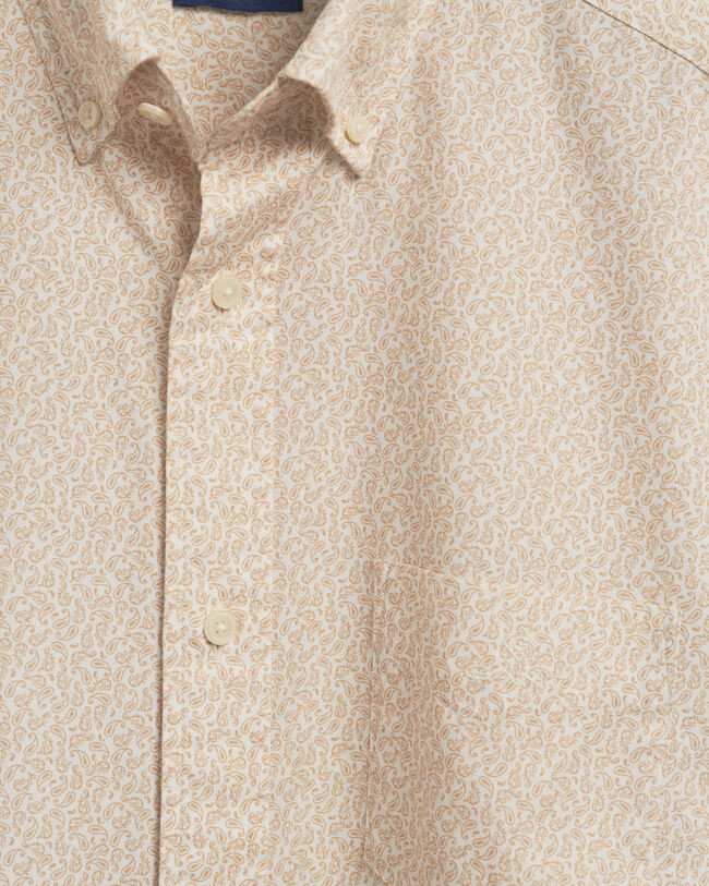 Camisa Oxford Regular Fit Small Paisley