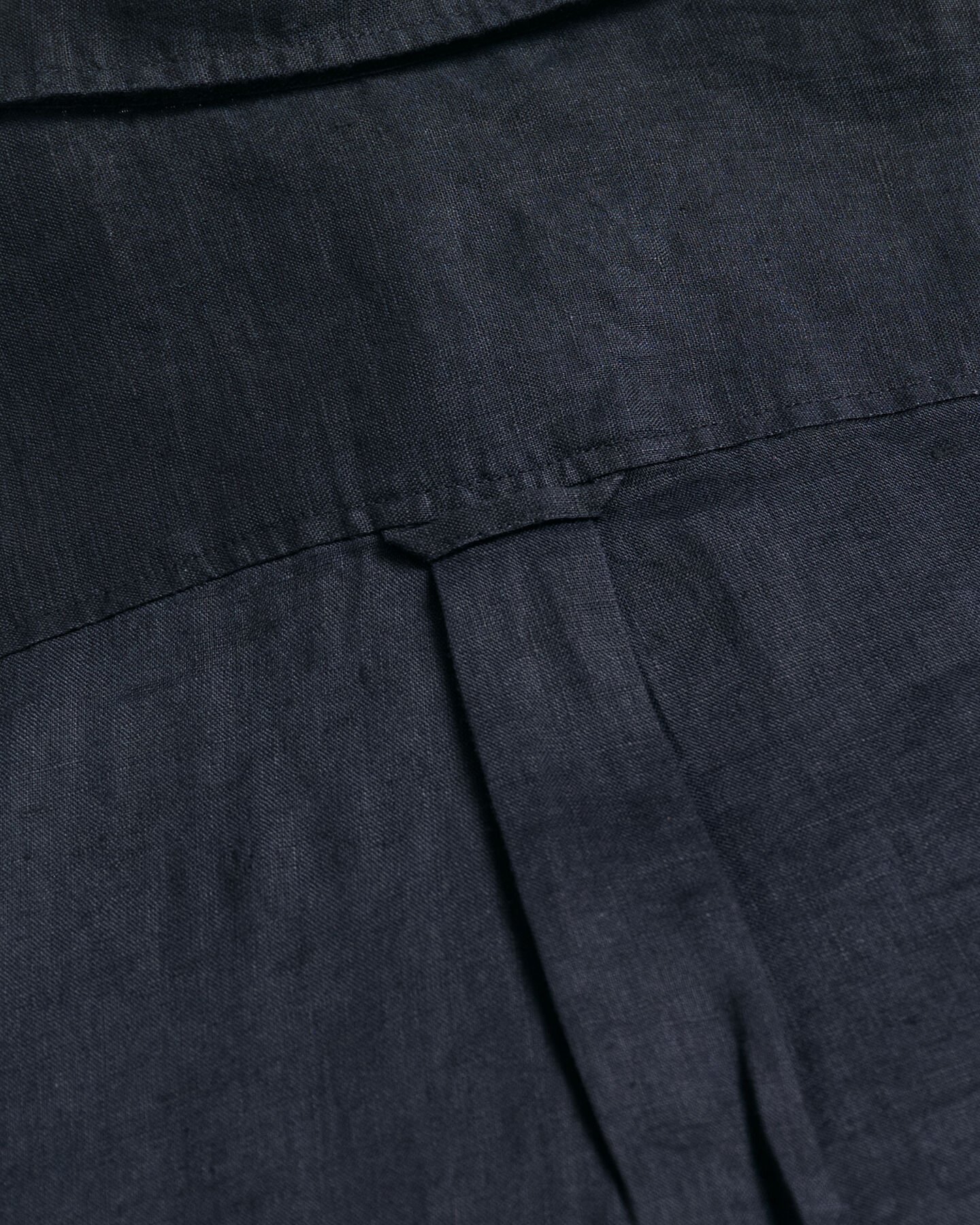 Camisa Regular Fit de cambray de lino