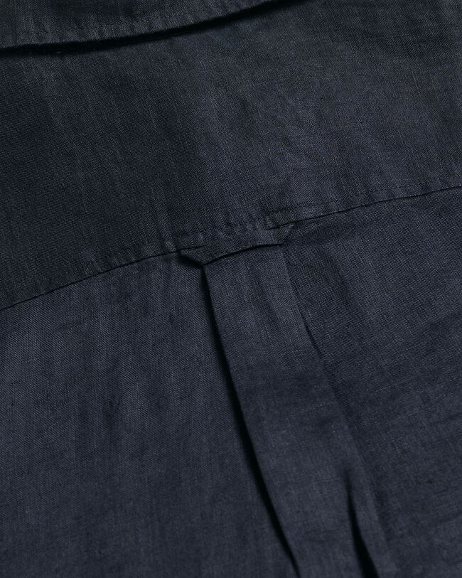 Camisa Regular Fit de cambray de lino