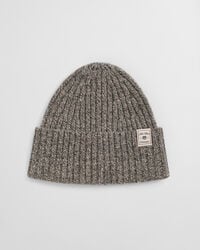 Gorro de mezcla de lana mouliné