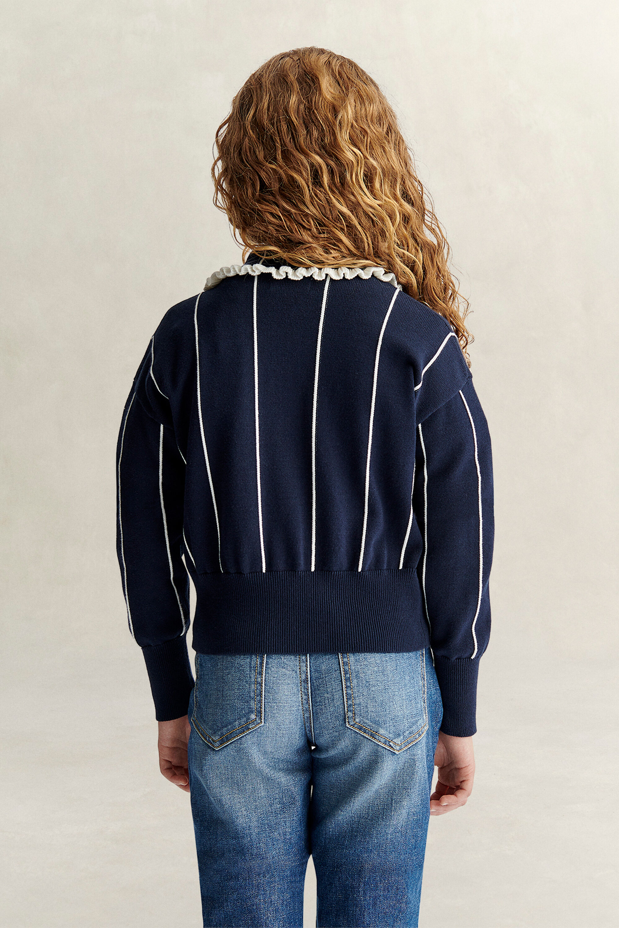 Cárdigan de rayas Teen Girls