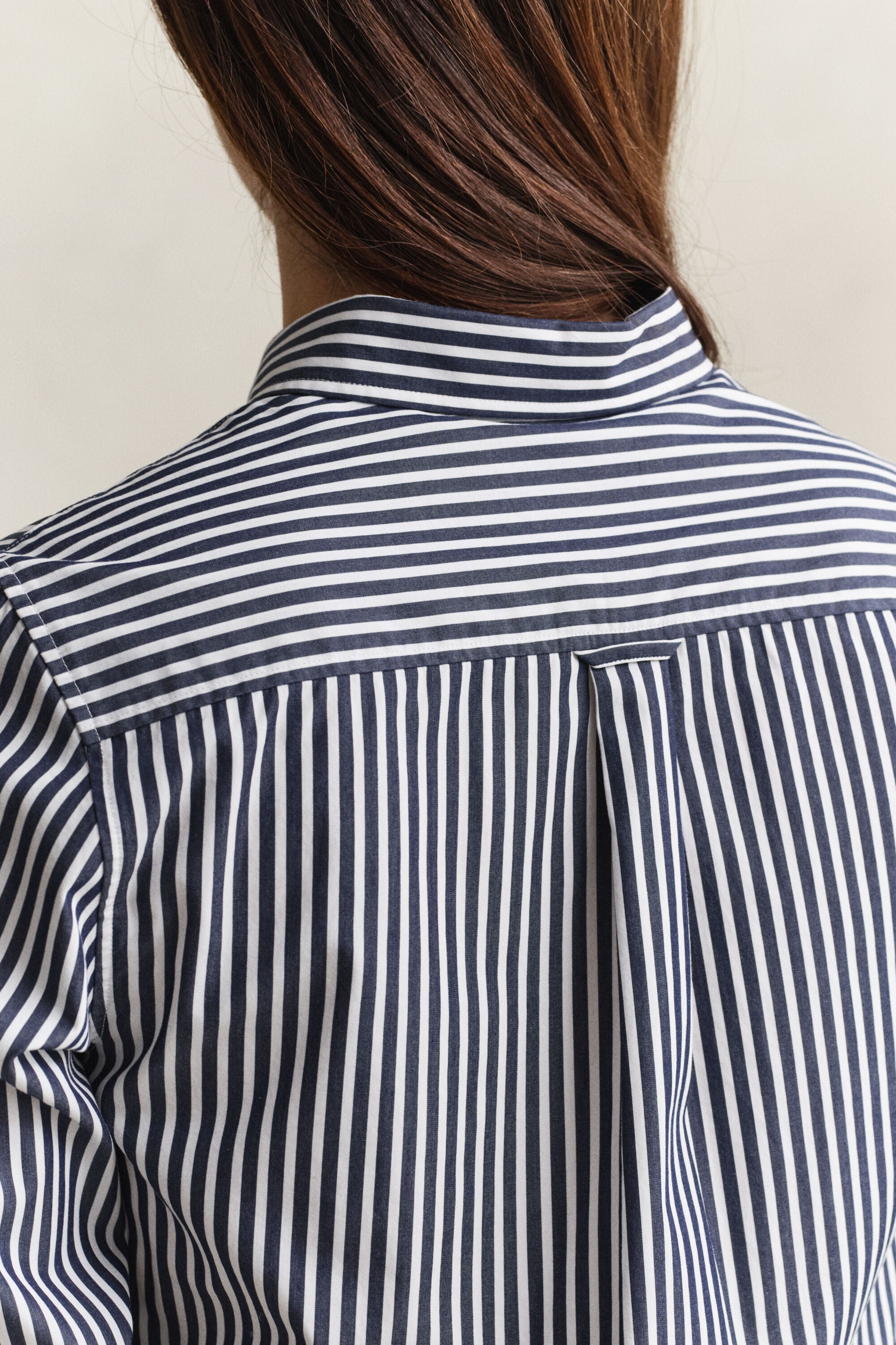 Camisa de popelina Regular Fit clásica de rayas