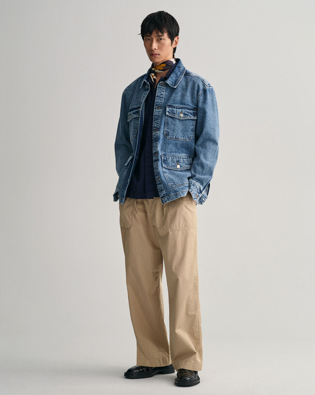 Camisa funcional Relaxed Fit de manga corta