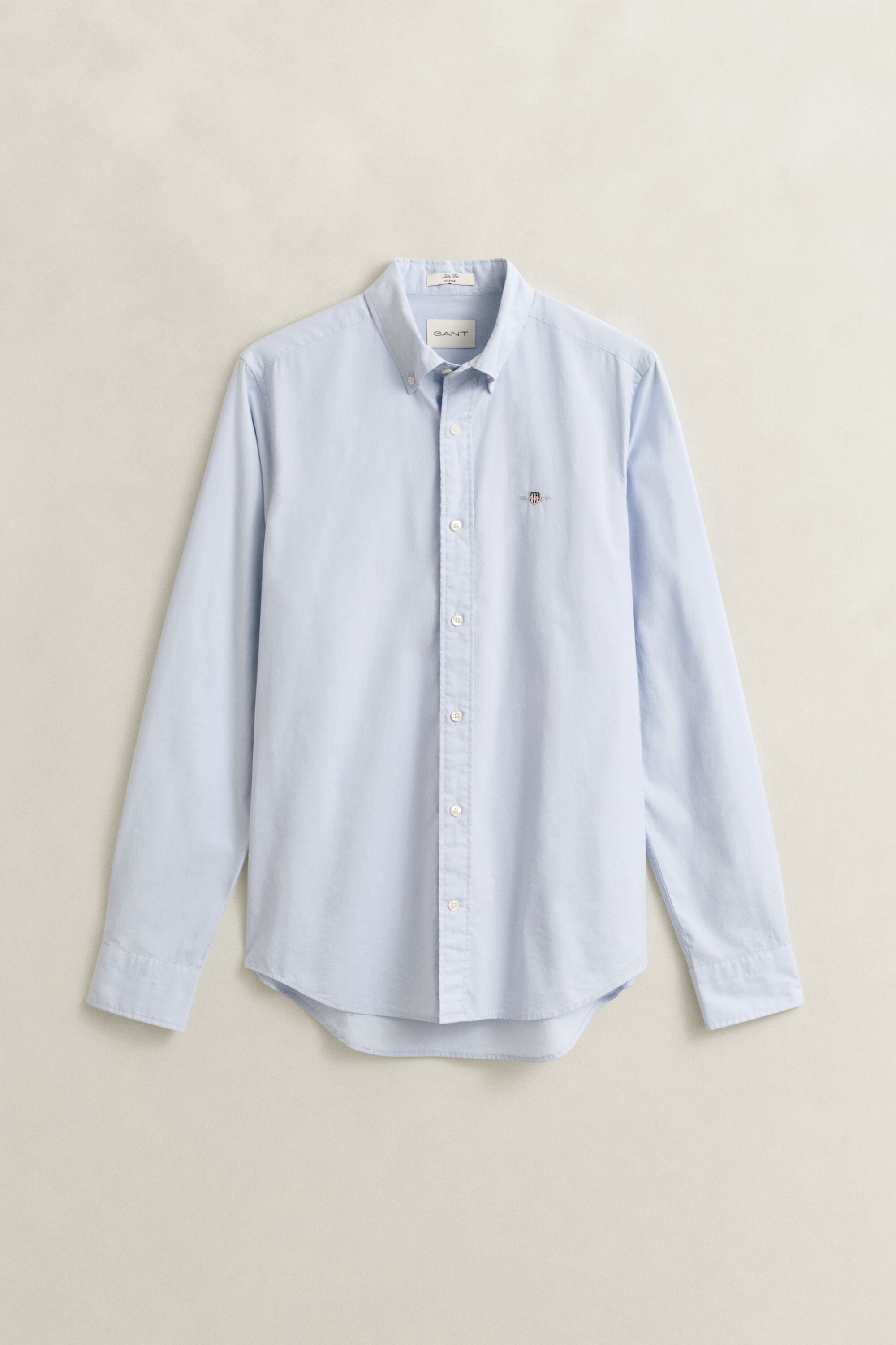 Camisa de popelina Slim Fit clásica