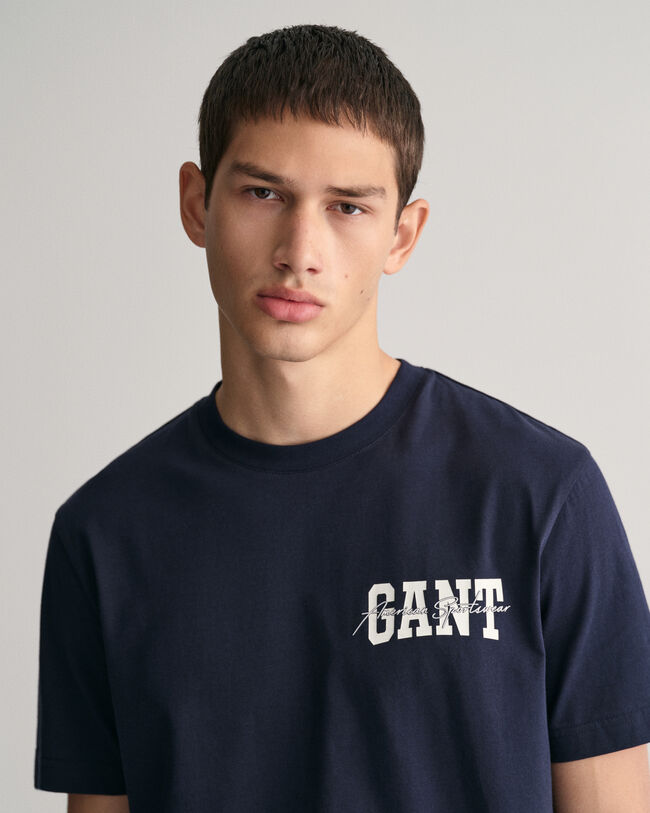 Camiseta GANT Arch Script Graphic
