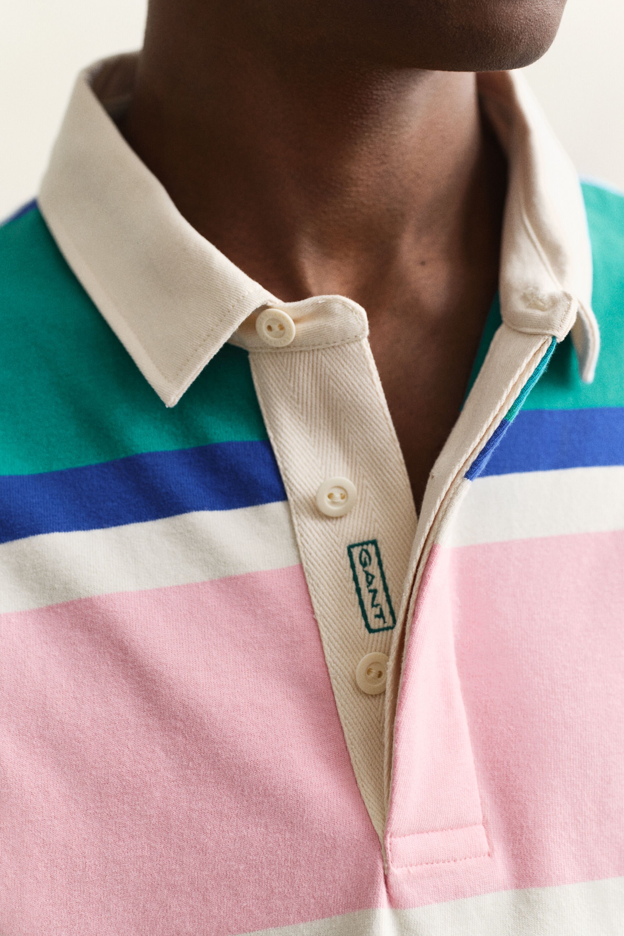 Rugger de rayas en bloque