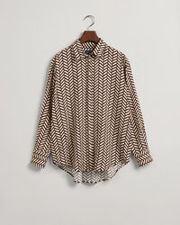 Camisa Relaxed Fit Geometric