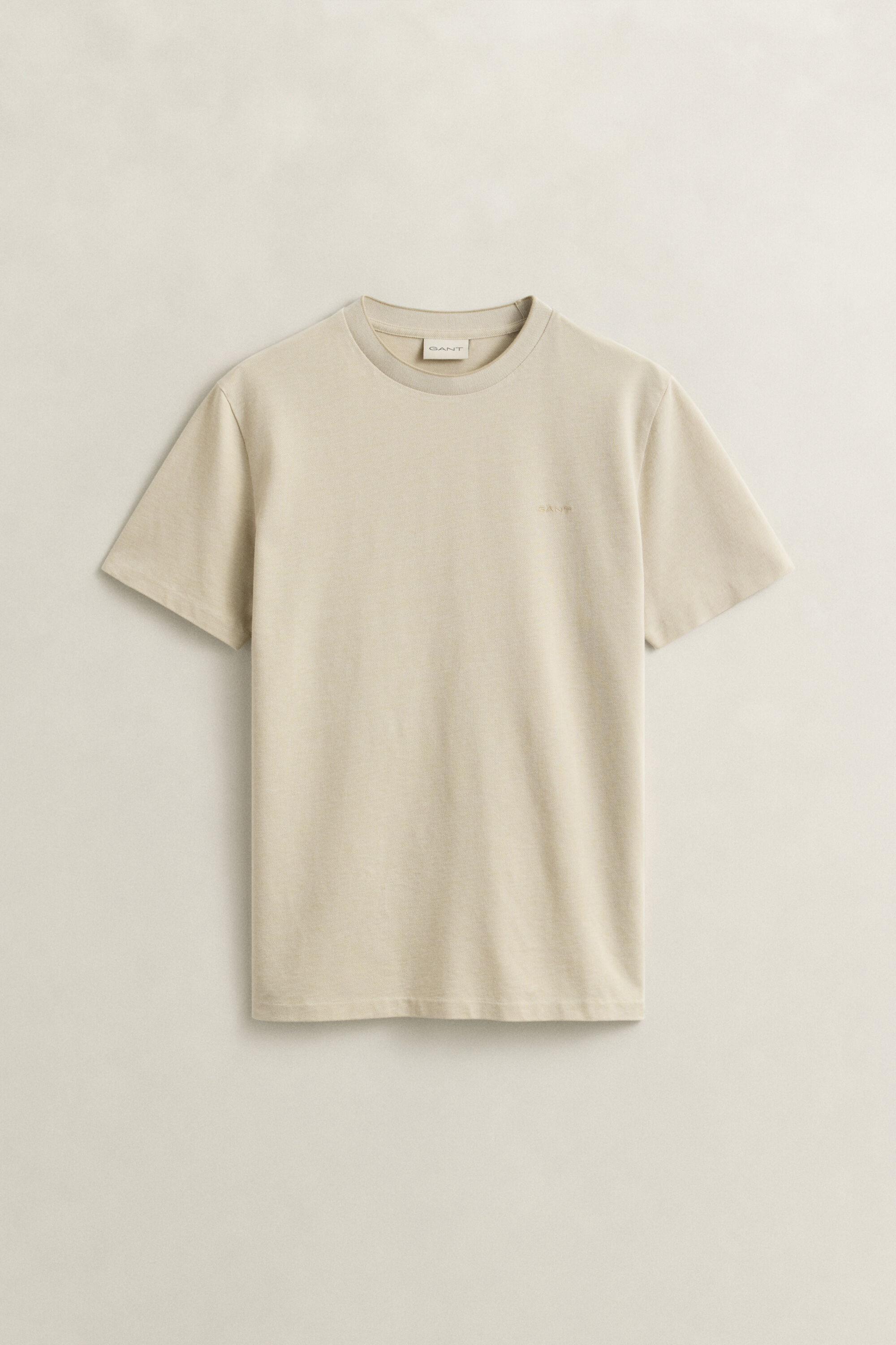 Camiseta de piqué en dos tonos