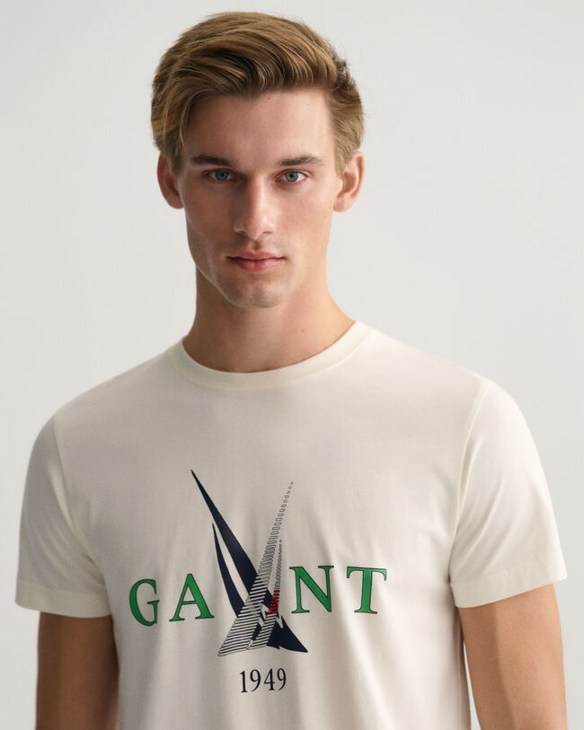 Camiseta con estampado Sail