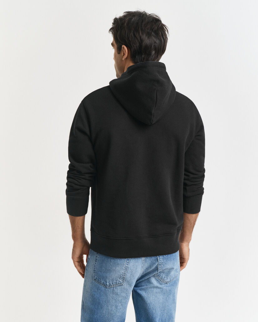 Sudadera con capucha y diseño de pequeñas dimensiones