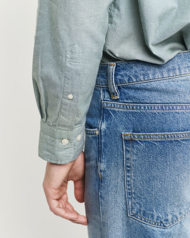 Camisa Oxford Regular Fit Archive Sin logotipo