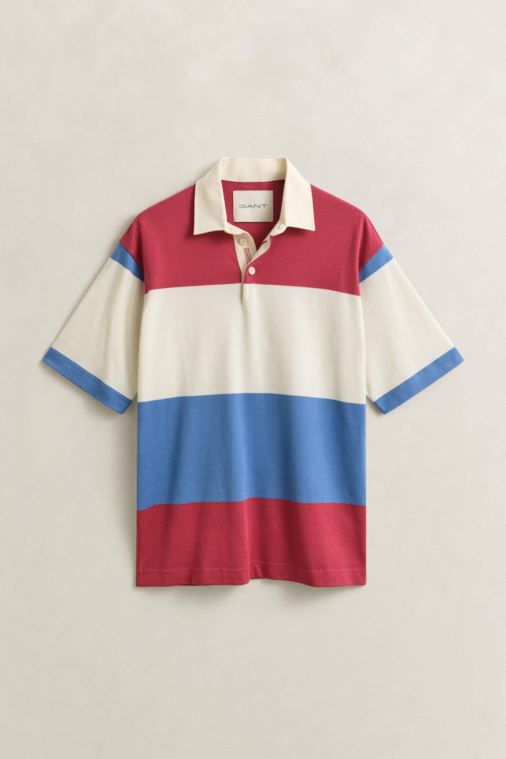 Rugger de manga corta