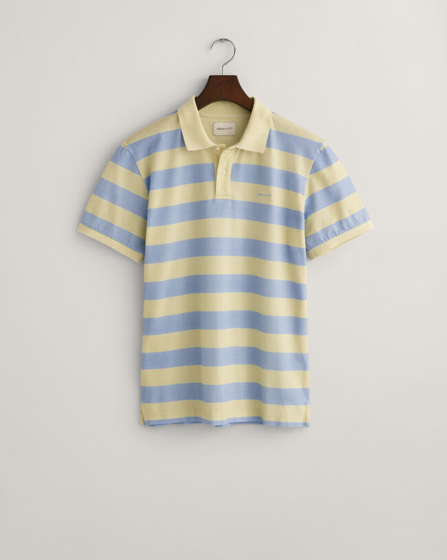 Polo de rayas con lavado intenso