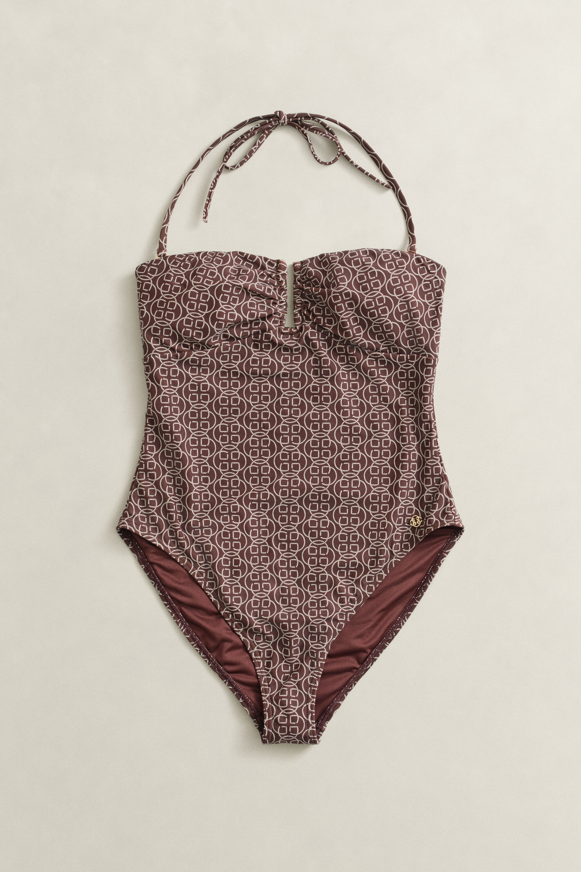 Bañador estampado con relleno