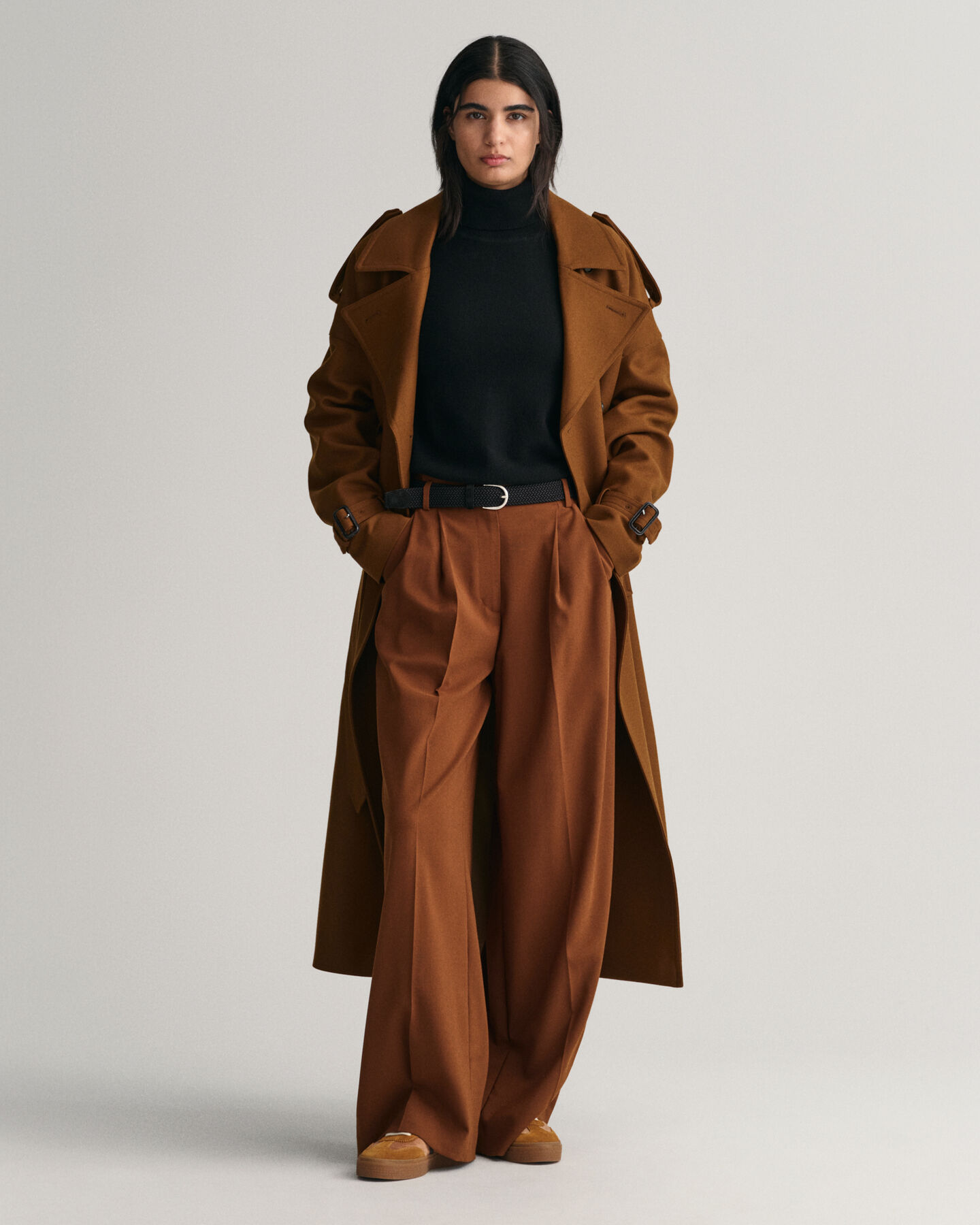 Jersey extrafino con cuello de cisne