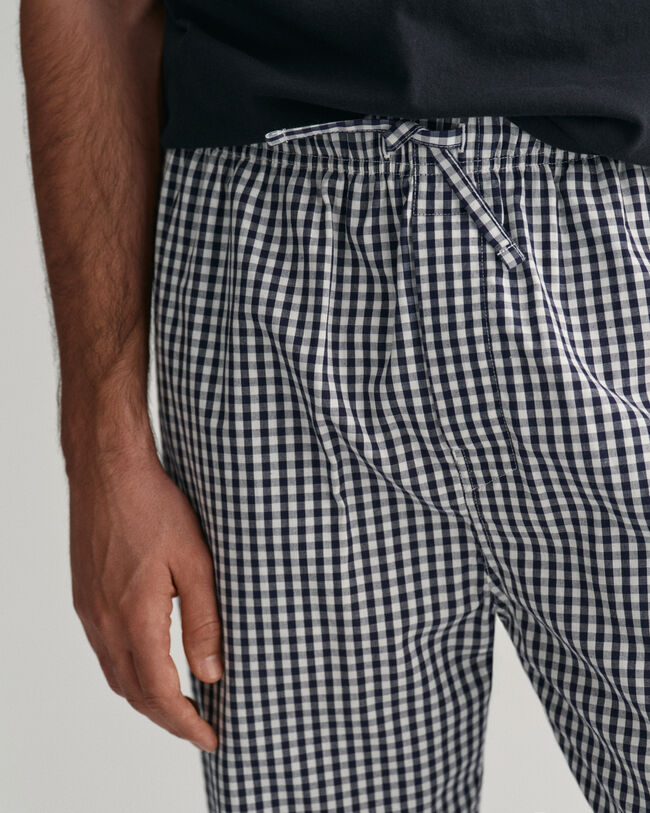 Pantalones de pijama de cuadros Vichy