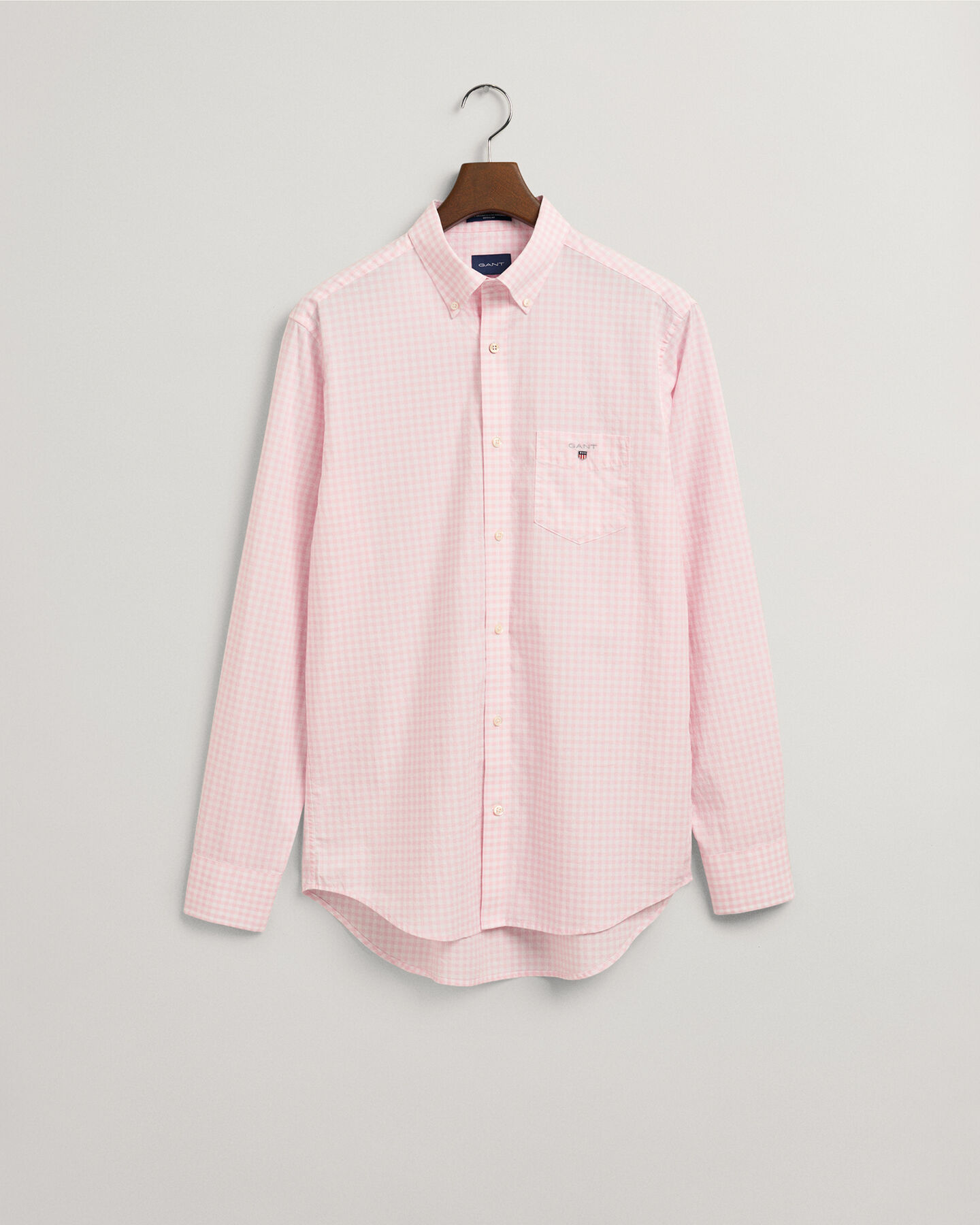 Camisa Regular Fit de velarte a cuadros Vichy