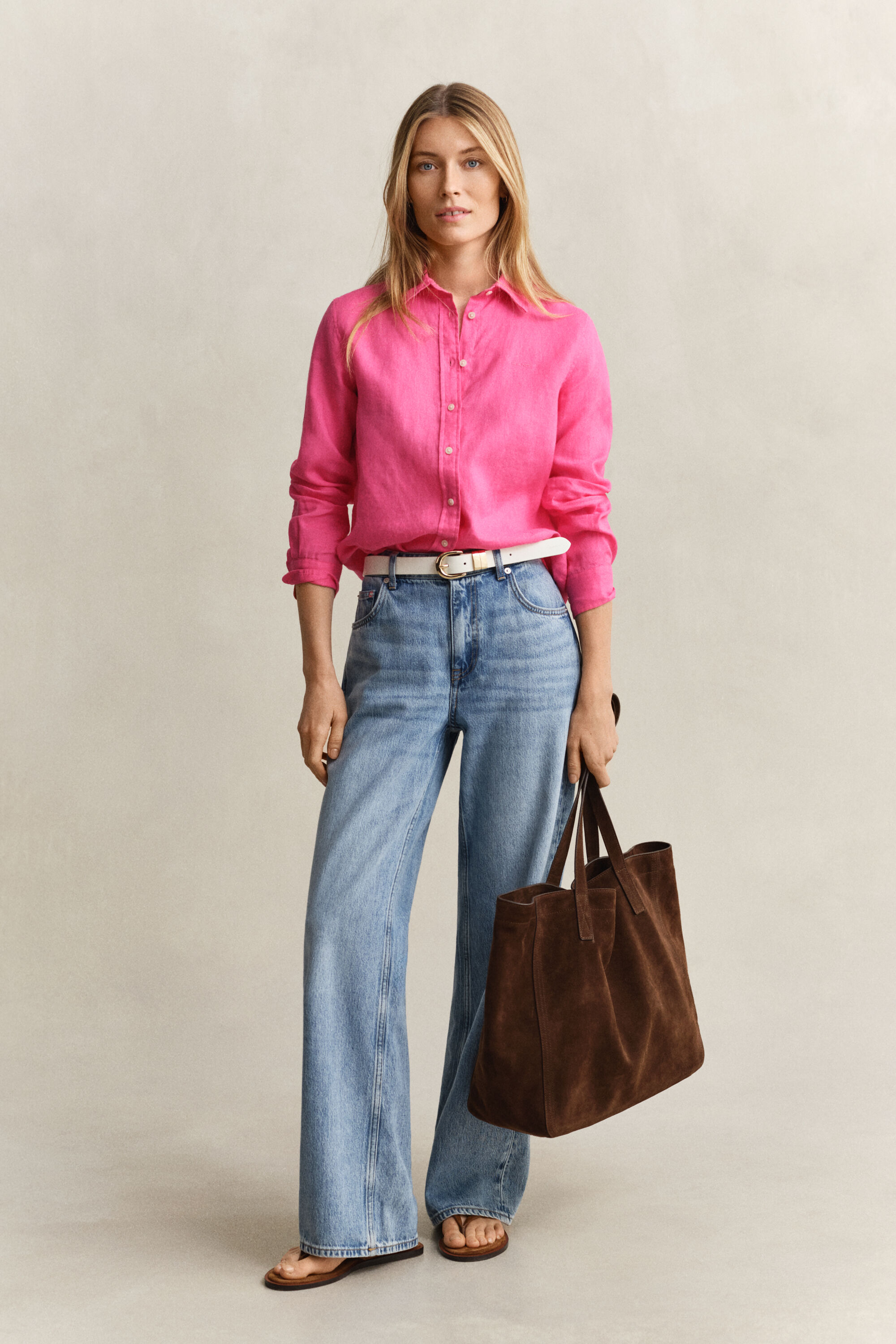 Camisa Regular Fit de lino