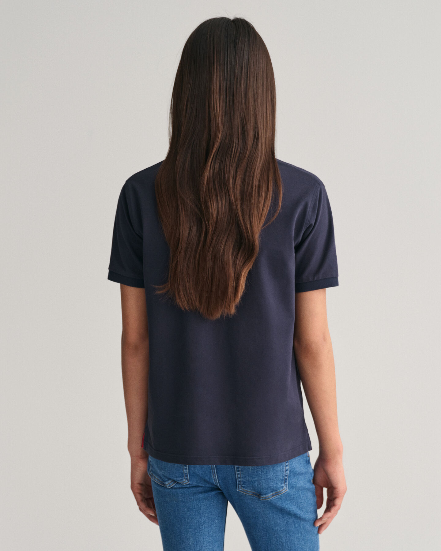 Polo de piqu&eacute; en contraste Teens