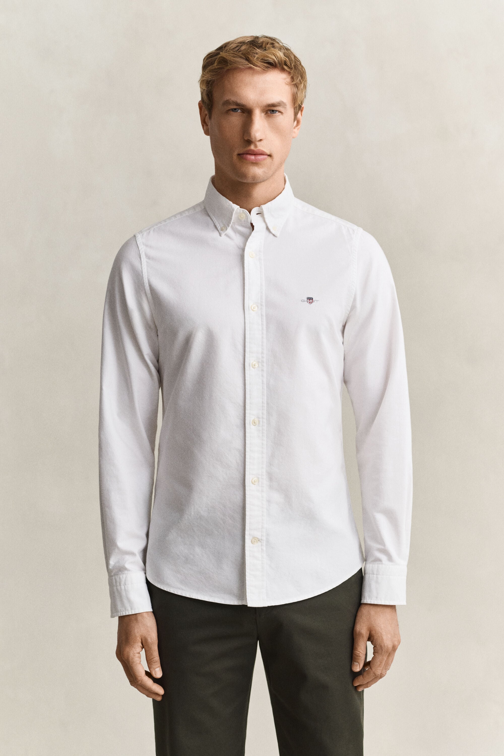 Camisa Oxford Slim Fit clásica