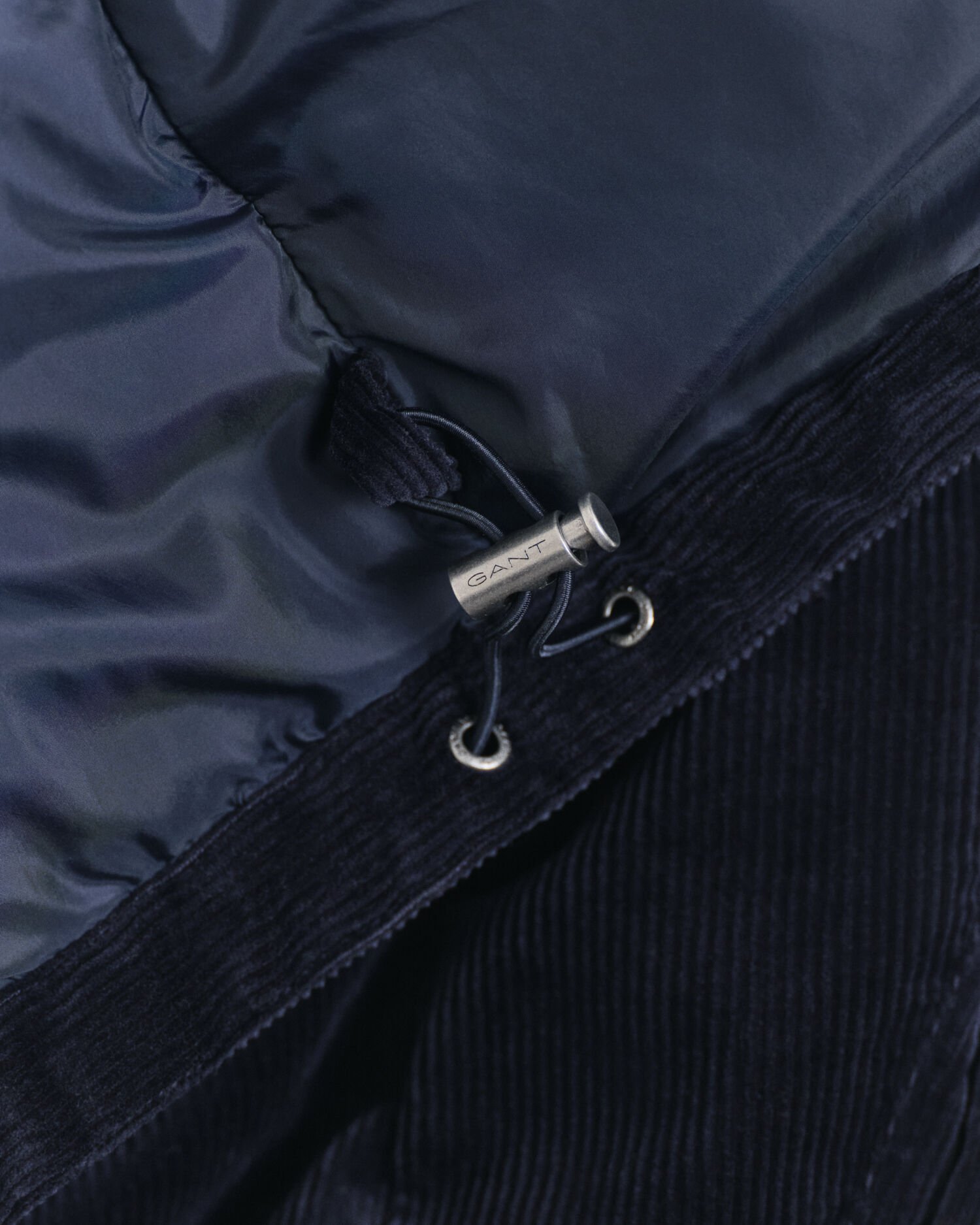 Chaqueta acolchada de pana