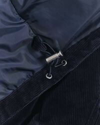 Chaqueta acolchada de pana